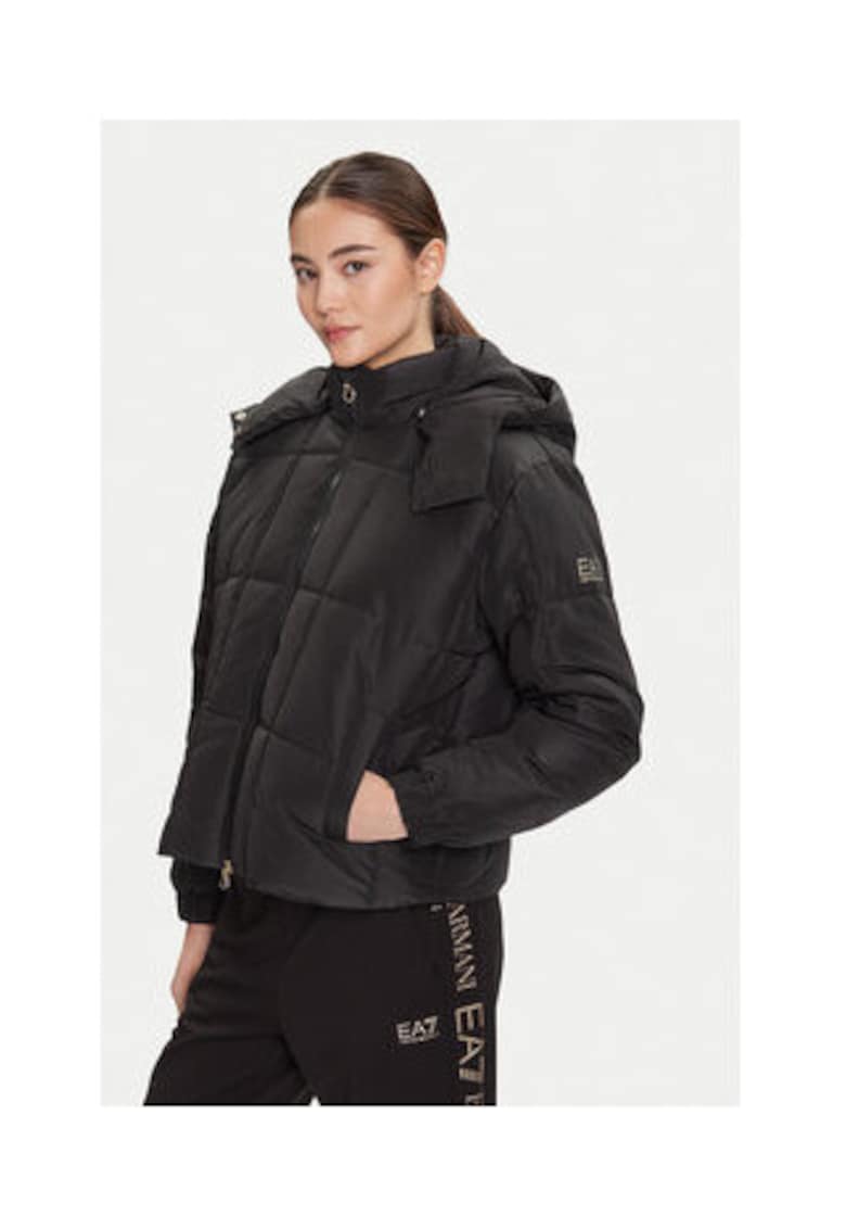 Geaca de iarna - Emporio Armani  neagra - poliester