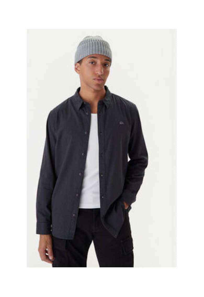 Oferte la Camasa pentru barbati -  bumbac/elastan - bleumarin -