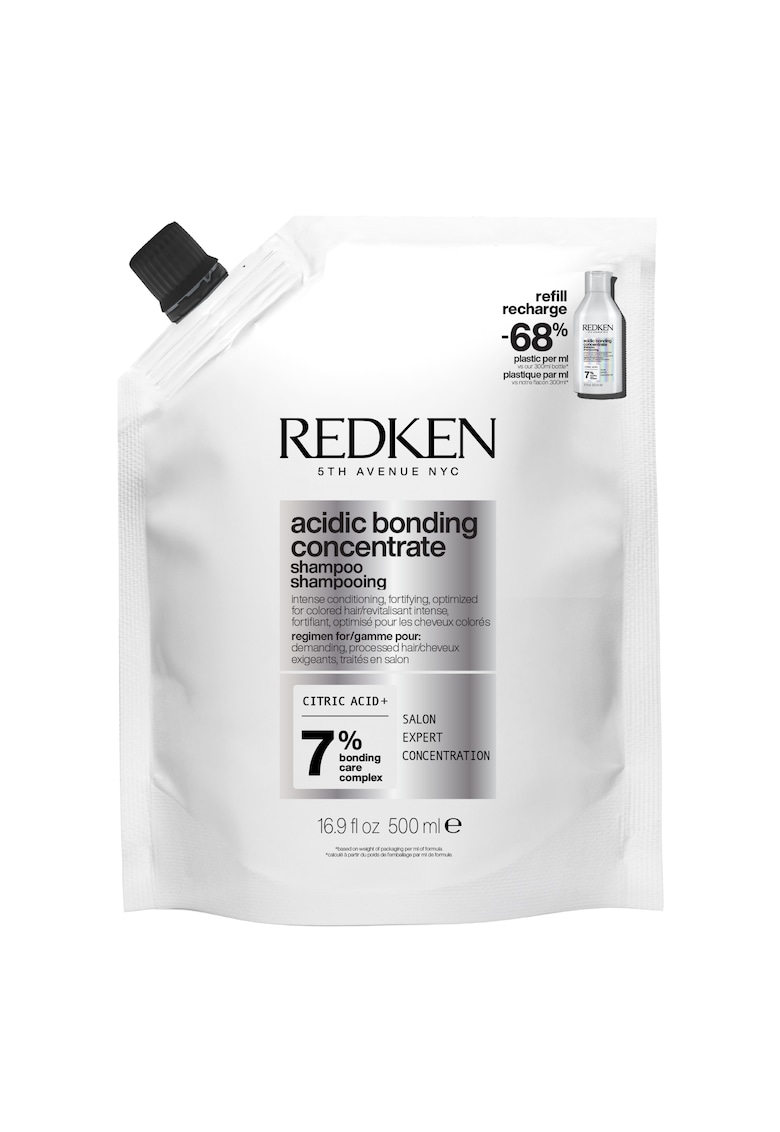 Sampon  Acidic Bonding - Concentrate intens revitalizant - fortifiant si optimizat pentru par colorat - 500 ml