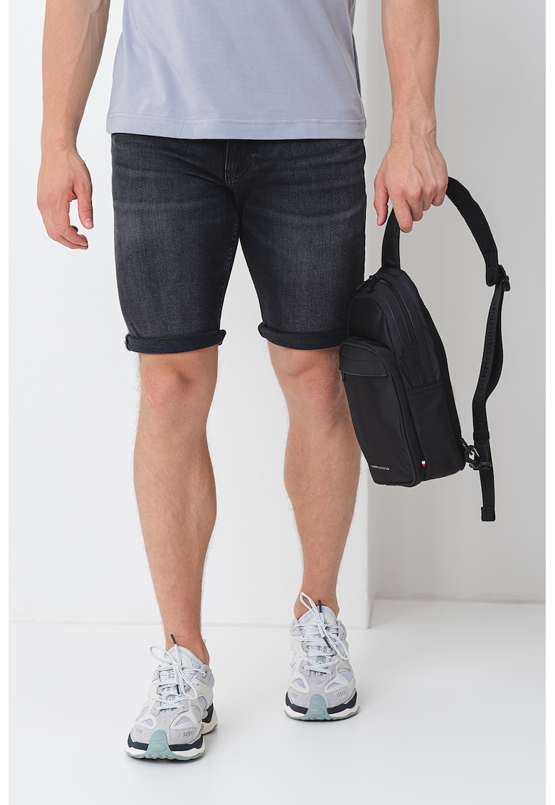 Bermude de denim Ronnie - Negru stins