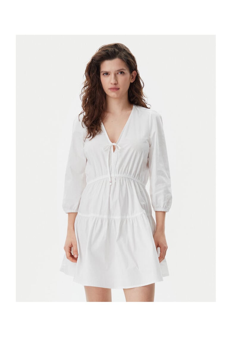 Rochie de vara -  Alb - 100% bumbac organic