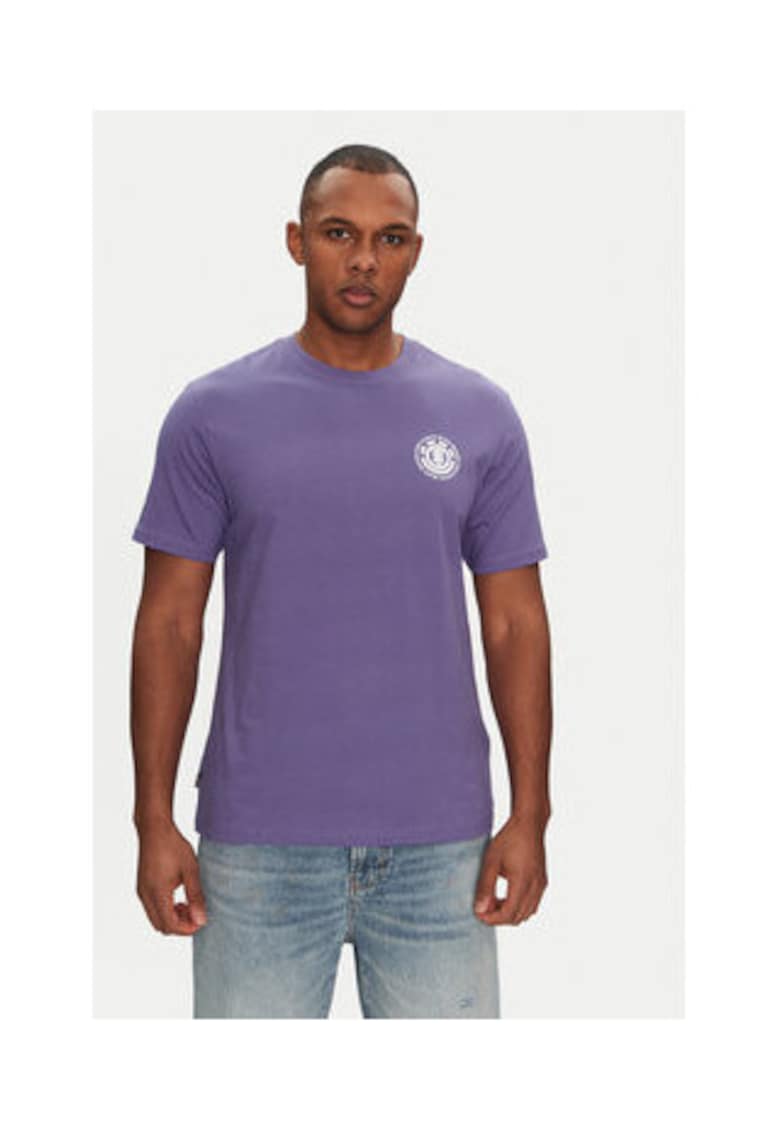 Tricou barbati -  mov - 100% bumbac