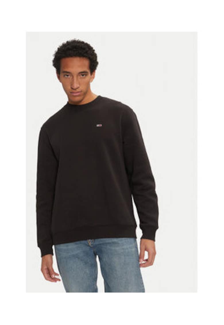 Bluza  Negru - 80% bumbac - 20% poliester reciclat