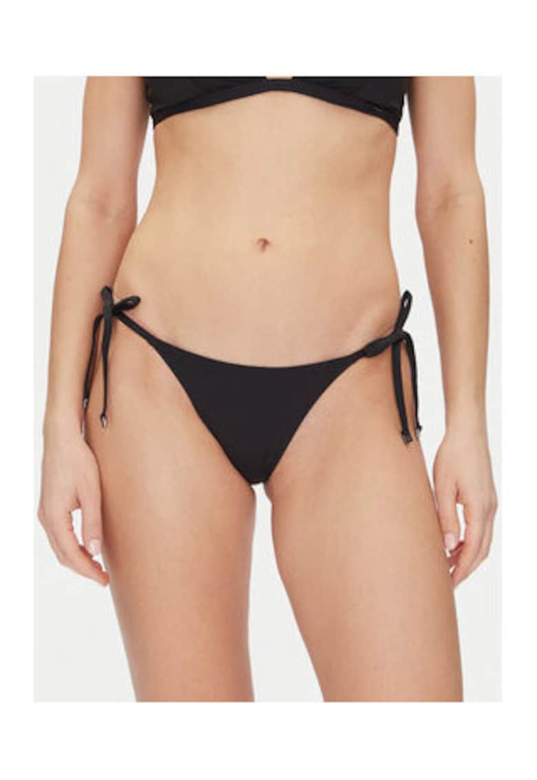 Slip de bikini dama -  Negru - 83% poliamida - 17% elastan -