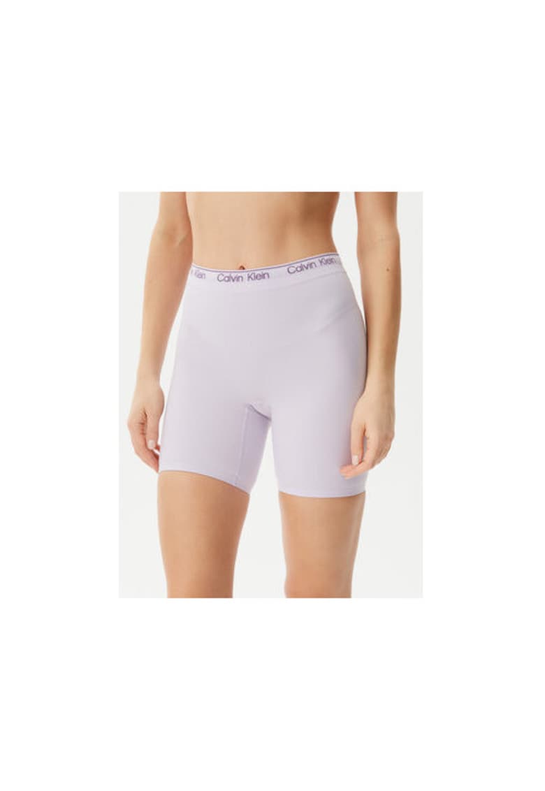 Pantaloni sport dama -  elastan/poliamida/bumbac/poliester - mov - Mov