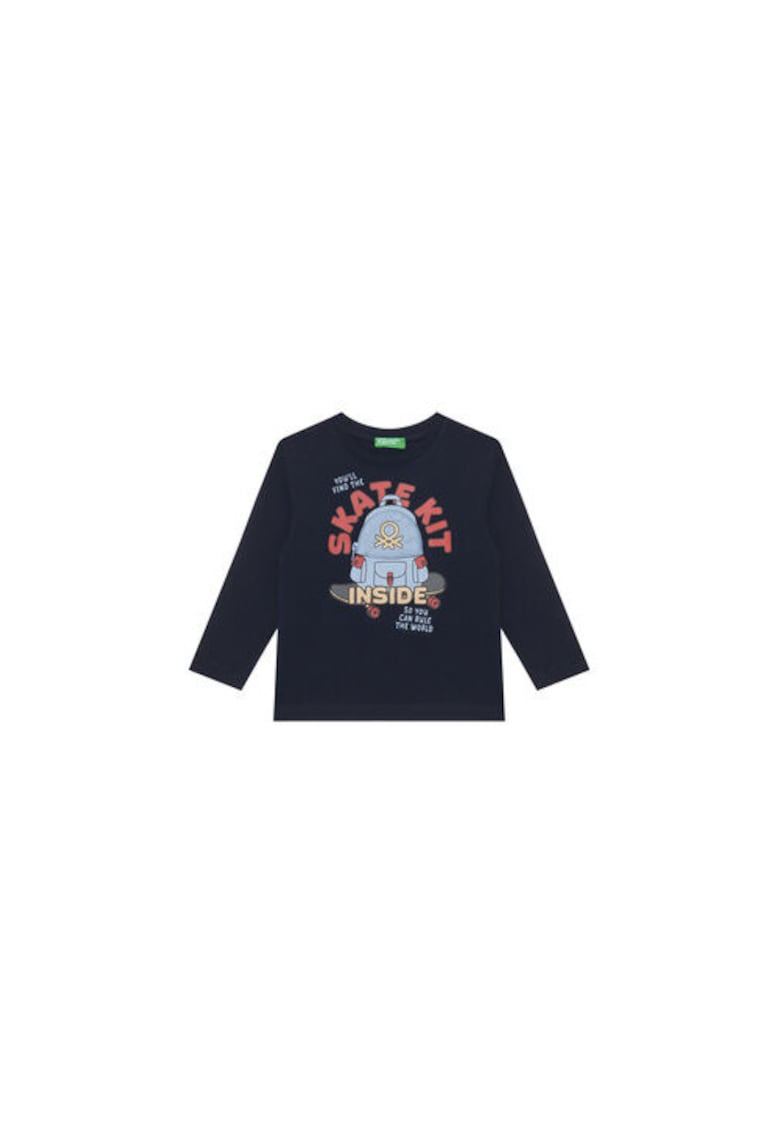Oferte la Bluza copii -  bleumarin - 100% bumbac organic -