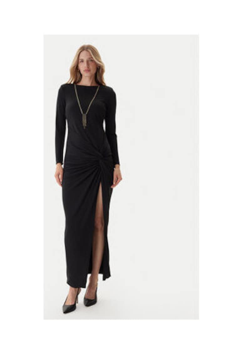 Rochie de seara -  negru - 95% poliester - 5% elastan