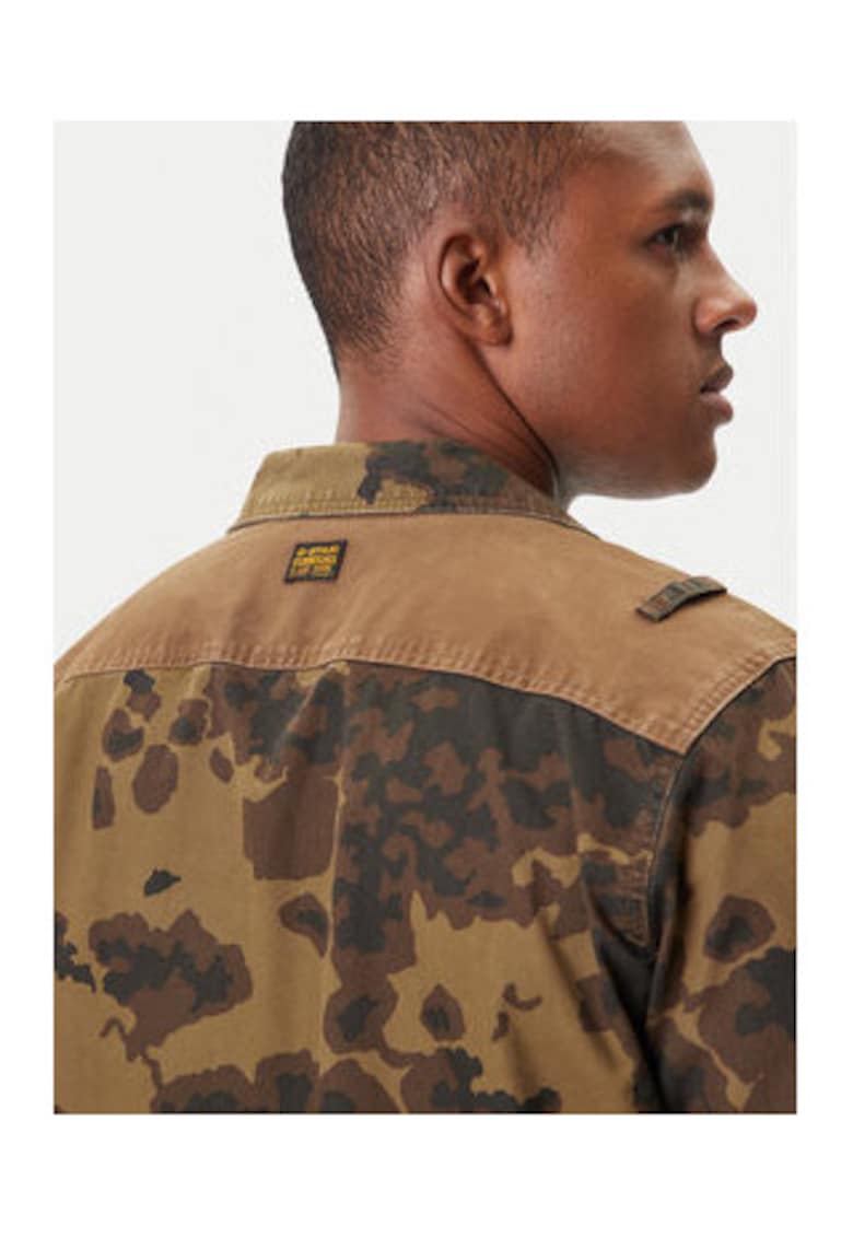 Oferte la Camasa Barbati - G Star Raw - Multicolor - 100% bumbac -