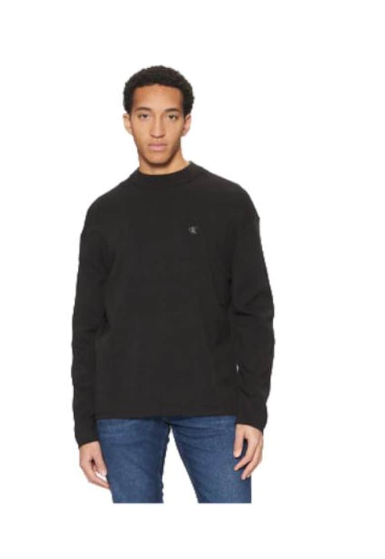 Oferte la Pulover barbati -  bumbac/poliamida - negru -