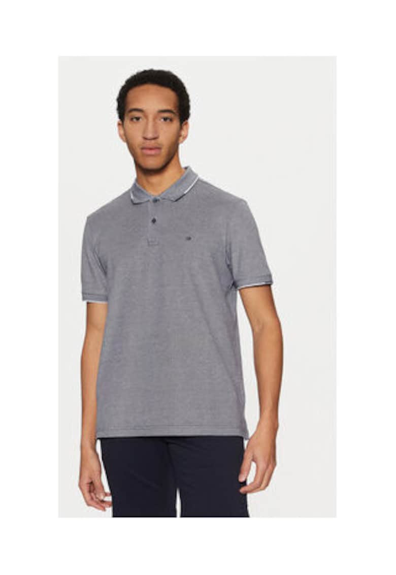Tricou barbati -  bleumarin - 100% bumbac organic -