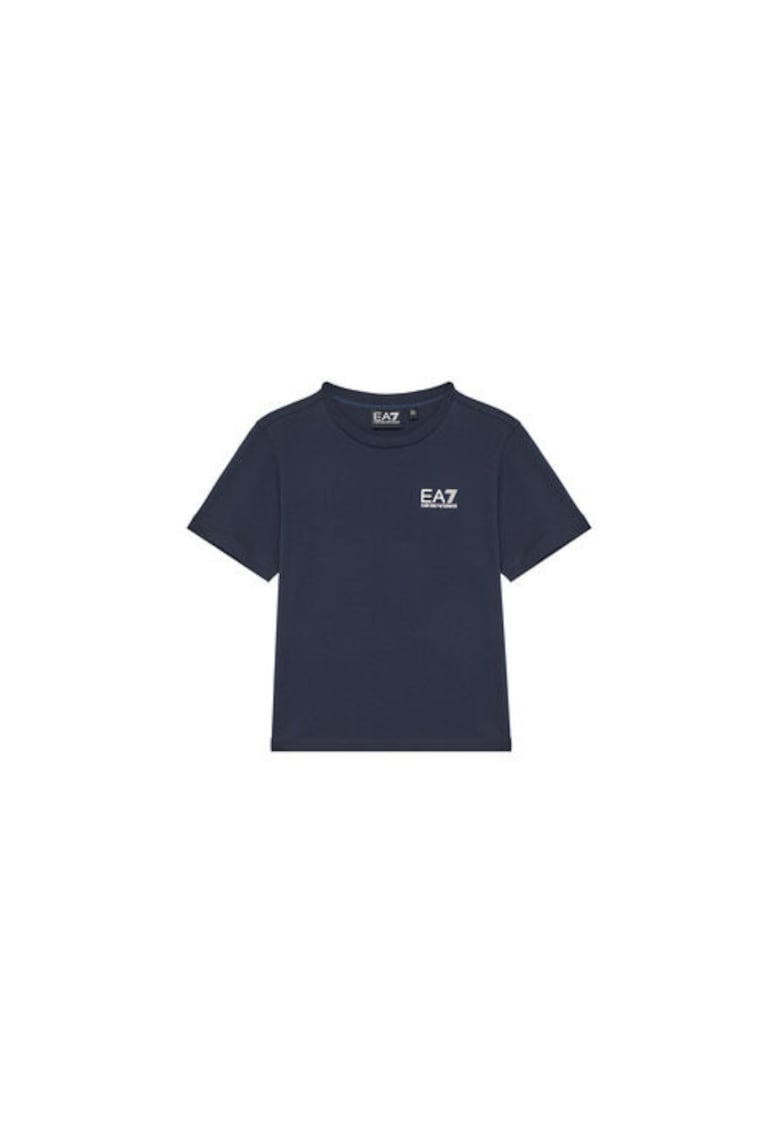 Tricou  Emporio Armani - bleumarin - bumbac - Bleumarin