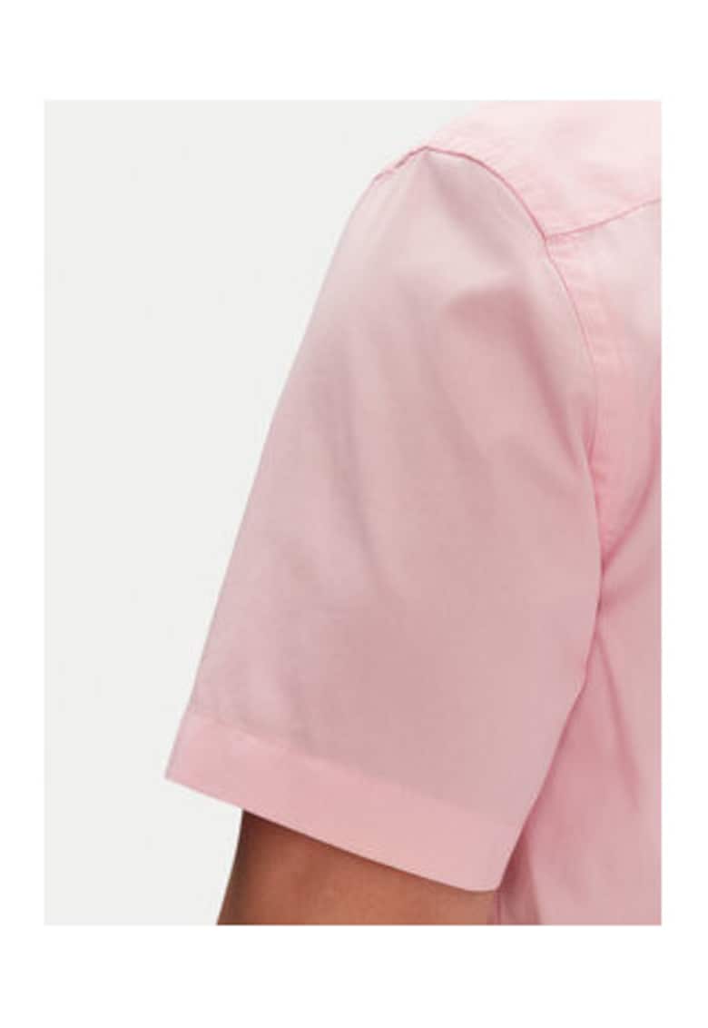 Oferte la Camasa Barbati -  Roz - 100% bumbac -