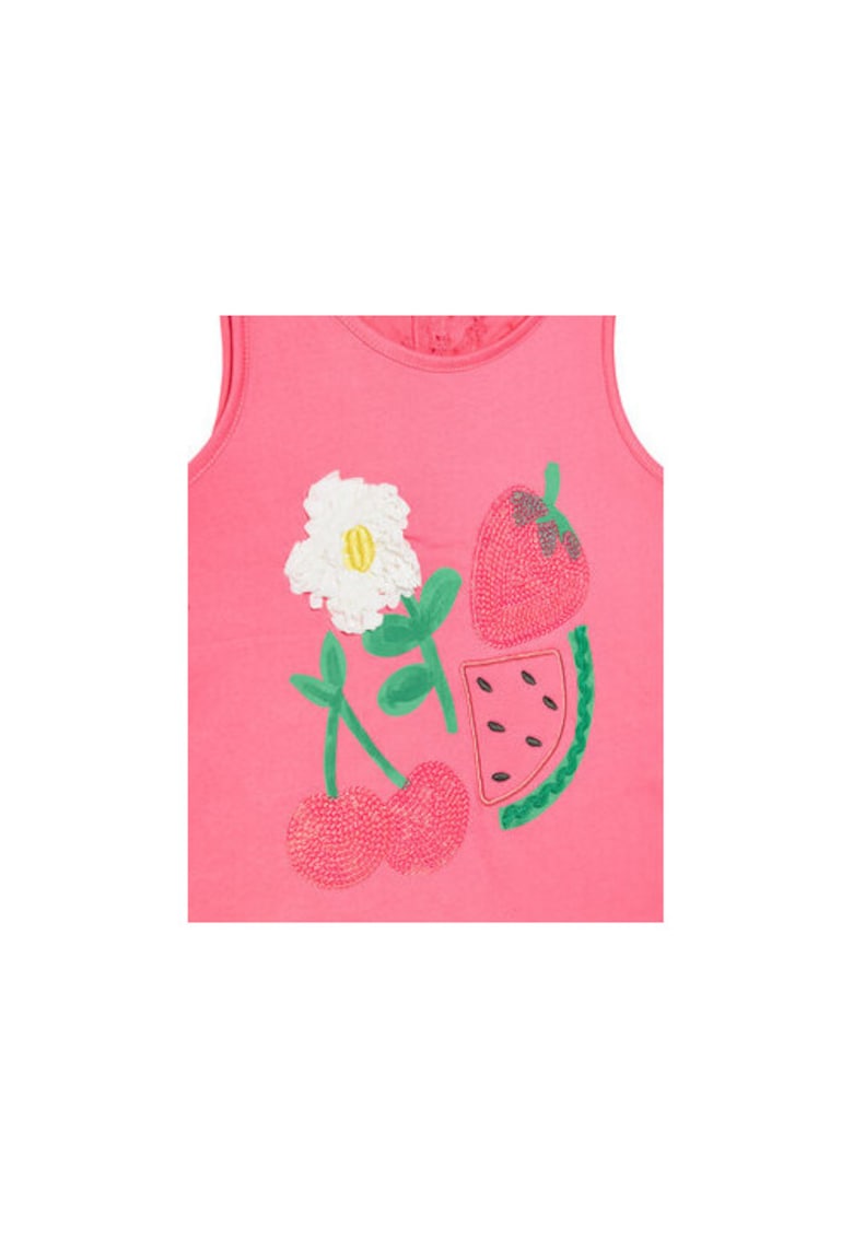 Tricou Fetita -  Roz - 100% bumbac - 5/6Y