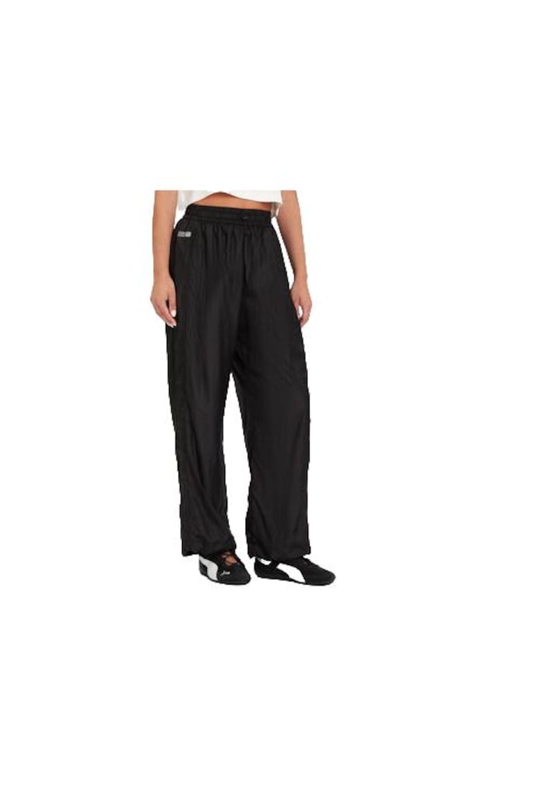Pantaloni sport dama -  Negru - Nylon