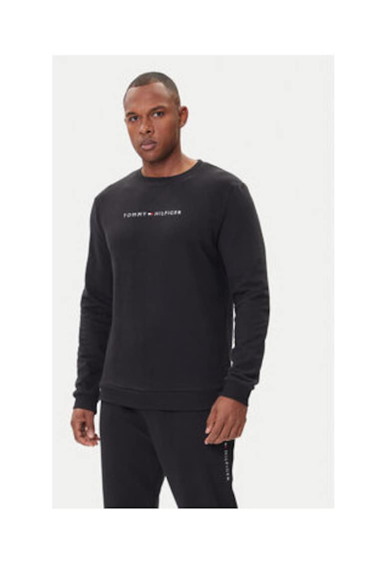Bluza  Negru - 50% bumbac - 50% poliester reciclat