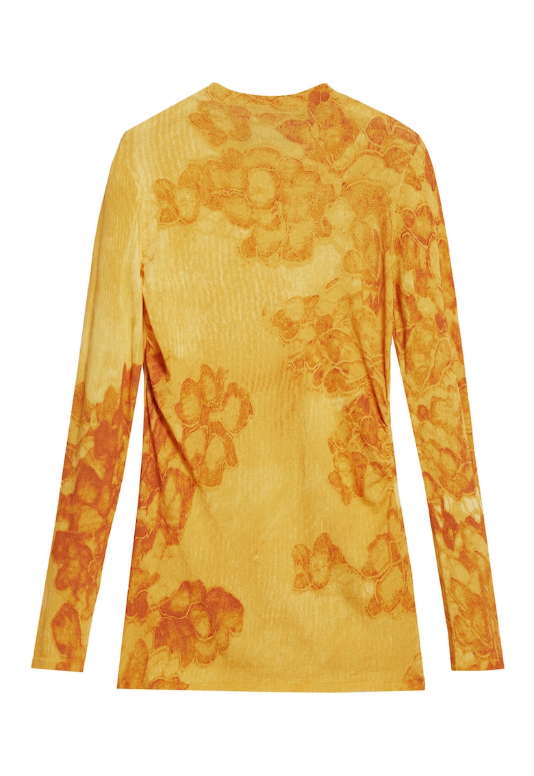 Bluza dama -  galben - 62% viscoza - 38% poliamida
