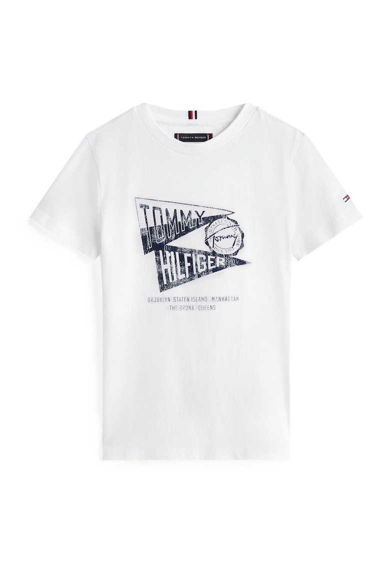 Tricou Baiat -  Alb - 100% bumbac - 14 ani
