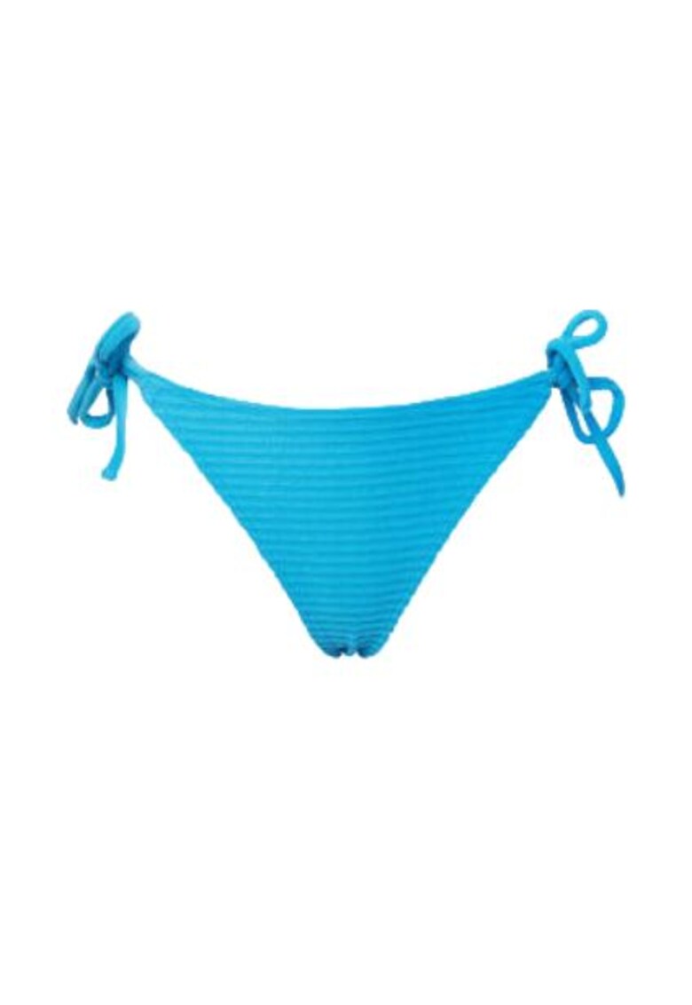 Slip de bikini dama -  albastru - 75% poliester reciclat - 20% poliester - 5% elastan