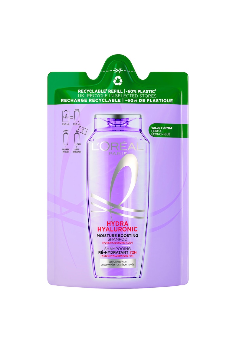 Oferte la Sampon hidratant  Elseve Hyaluron pentru par deshidratatPlump - 0.25 l