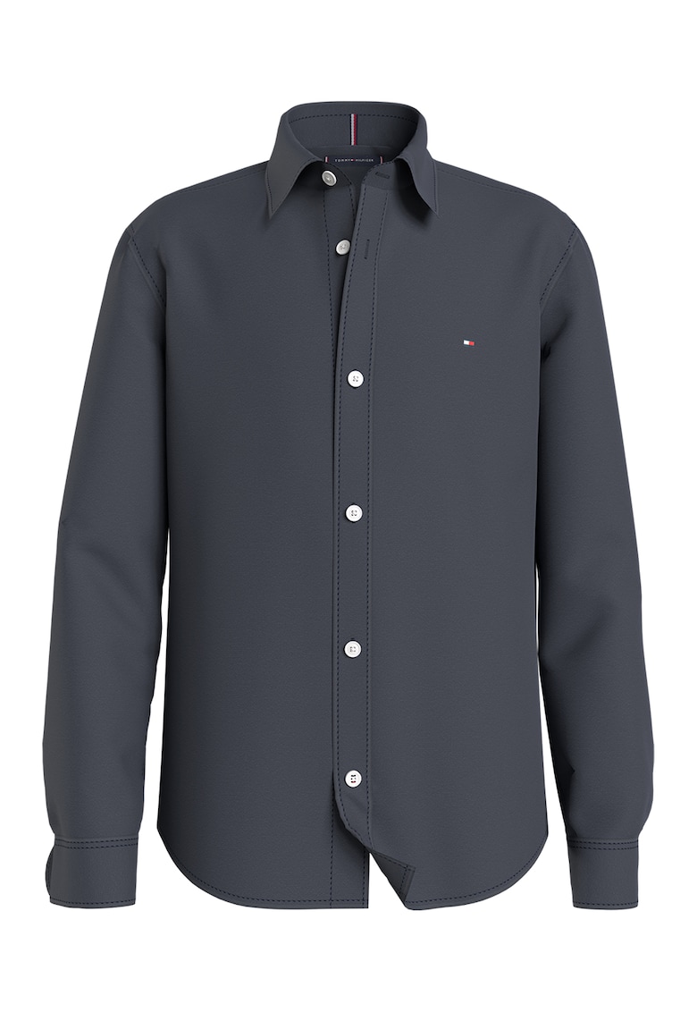Oferte la Camasa cu guler ascutit - Bleumarin