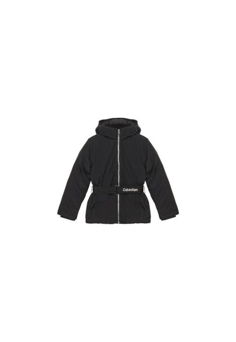 Geaca de iarna pentru copii -  nylon - negru