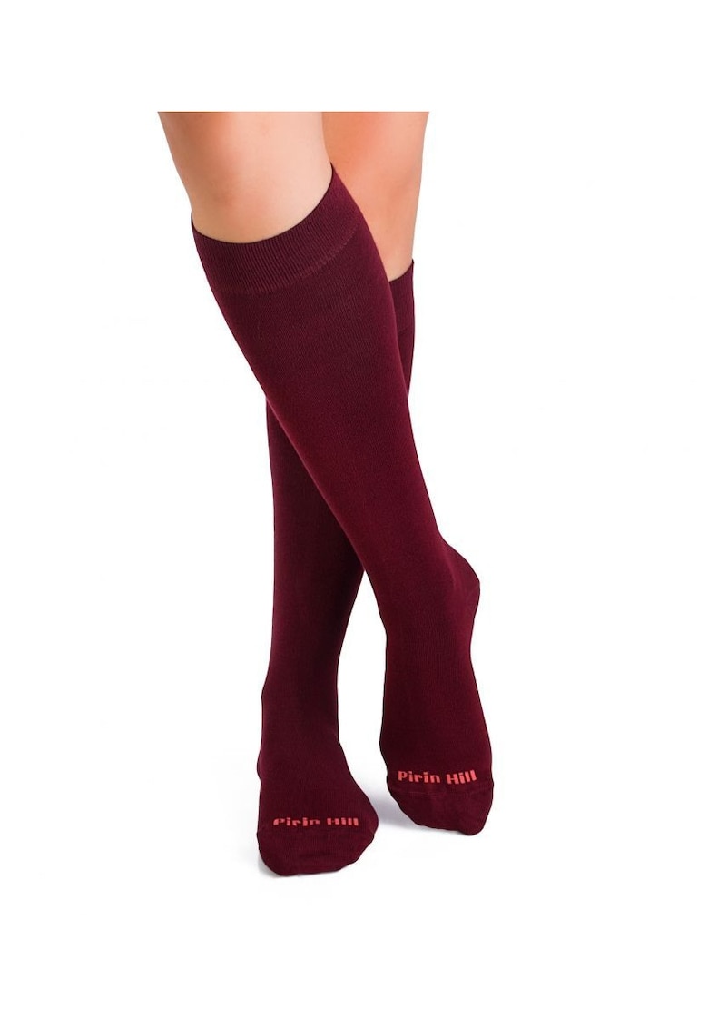 Sosete bambus - 3/4 COMFORT FEET Bordeaux