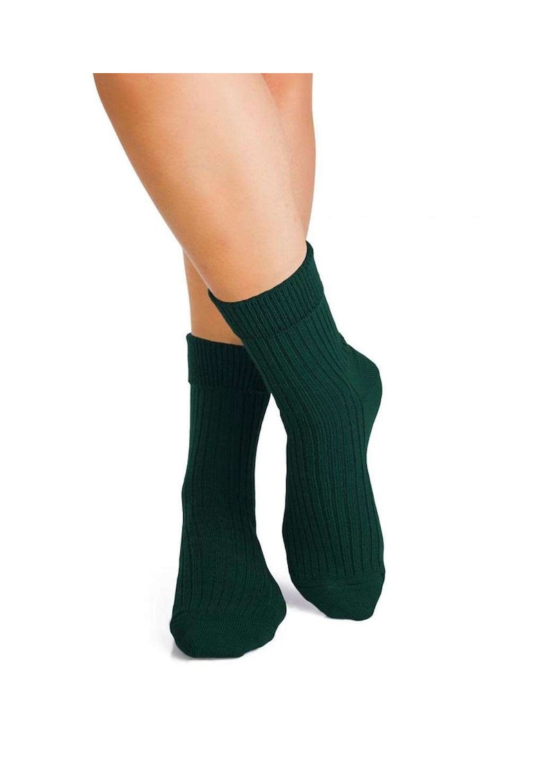 Sosete calduroase din lana merino Warm - Verde inchis - Verde inchis