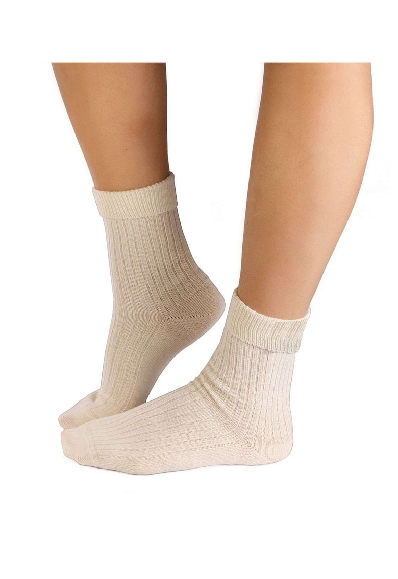 Sosete calduroase din lana merino Warm - Alb - Alb