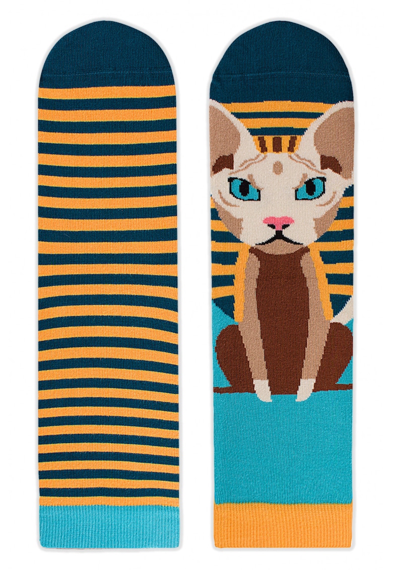 Sosete bumbac Funky Cat