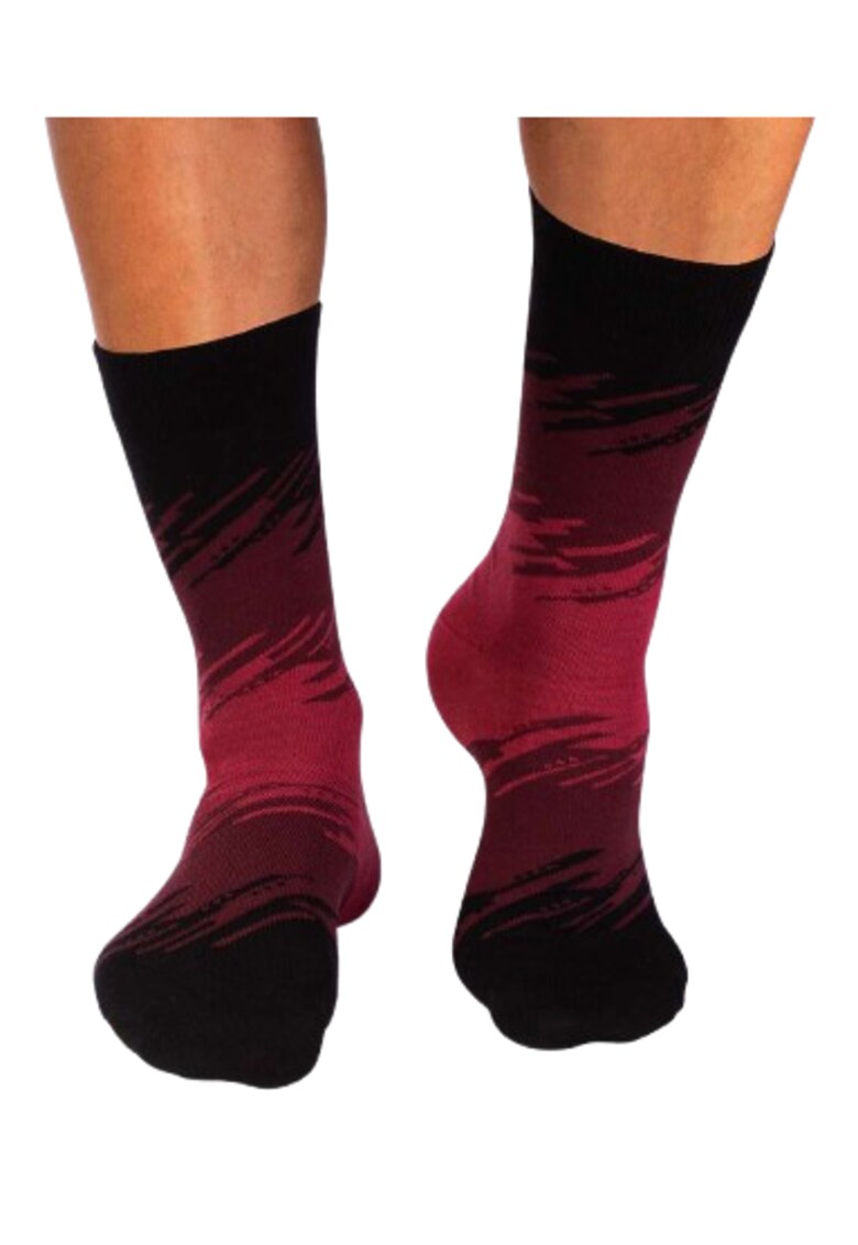 Sosete dama -  98% Bumbac - Visiniu -