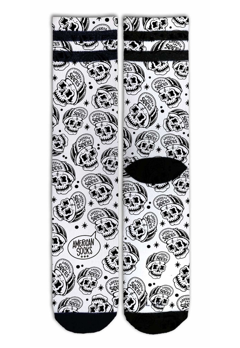 Oferte la Sosete de lungime medie Coolmax Skater Skull