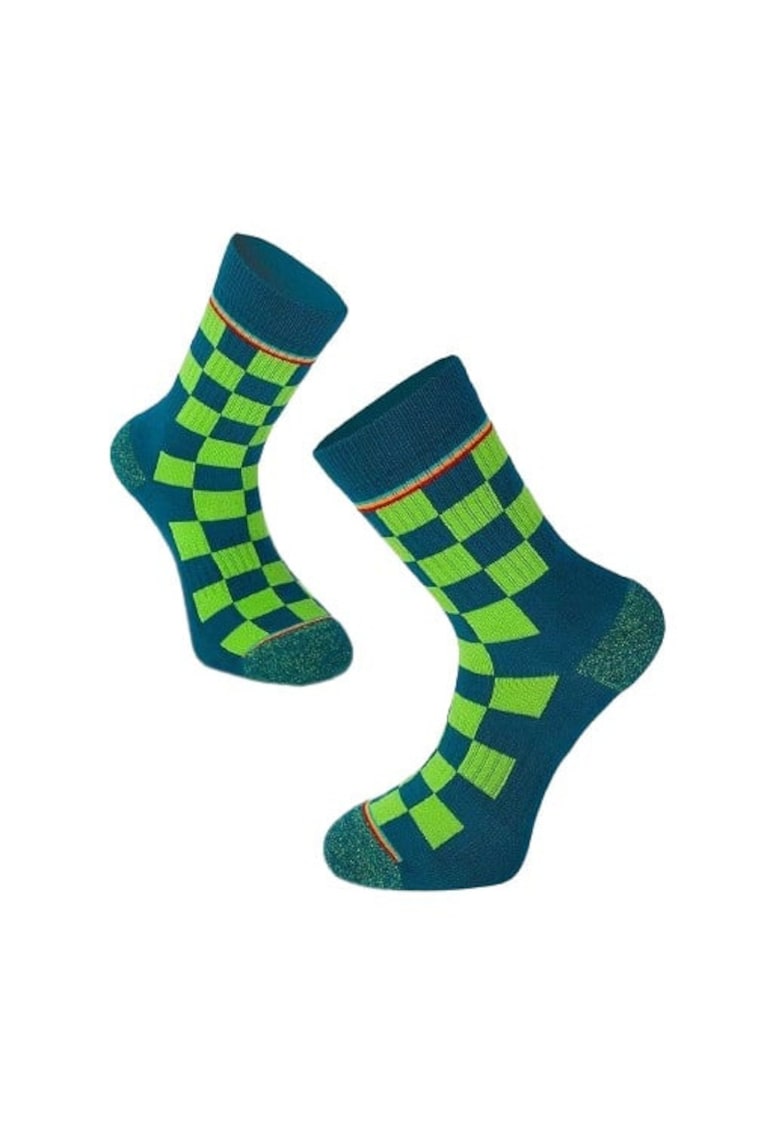 Oferte la Sosete bumbac Active Lifestyle Socks Squares Verde Petrol