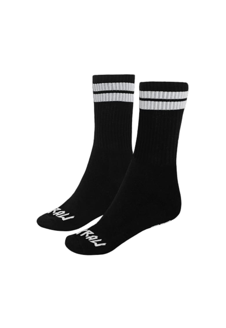 Oferte la Sosete bumbac 100% cu mesaj F**k Off pe talpa - Negru