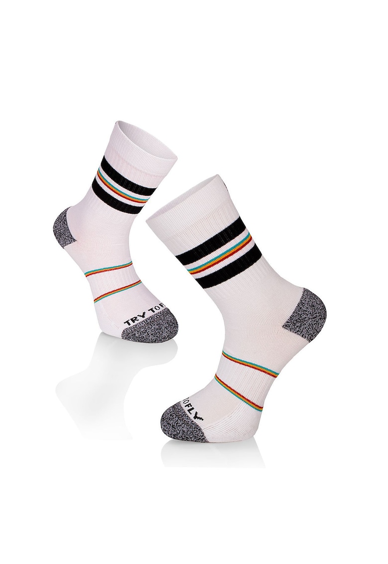 Oferte la Sosete bumbac Active Lifestyle Socks RINGS White Black
