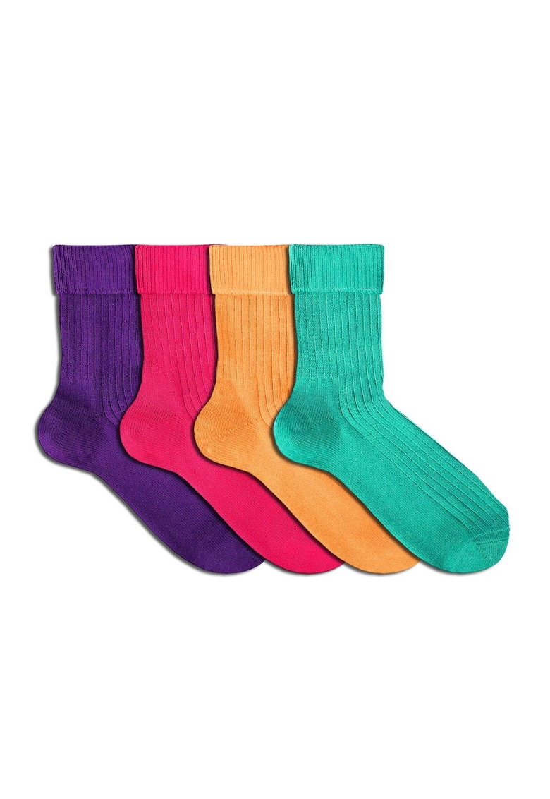 Cutie Merino 4 mov - roz - galben - albastru