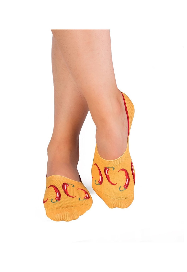 Sosete tip talpic INVISIBLE SUMMER CHILLI PEPPER