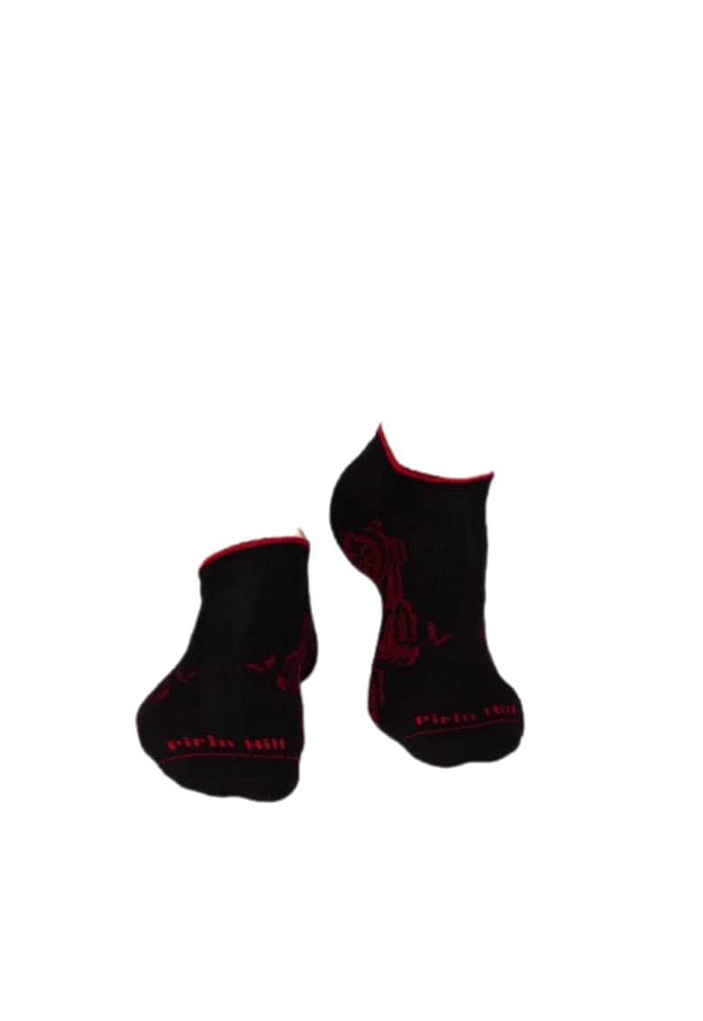 Sosete scurte bumbac organic - Motorcycles Black