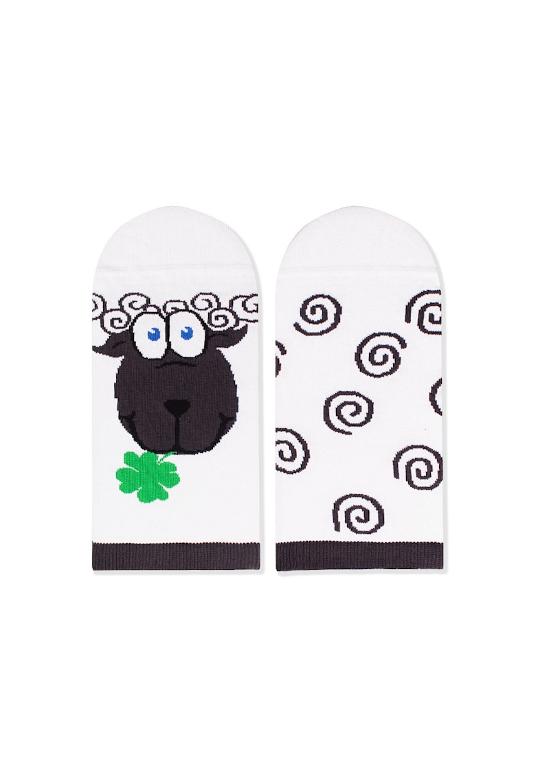 Sosete scurte bumbac Lucky Sheep