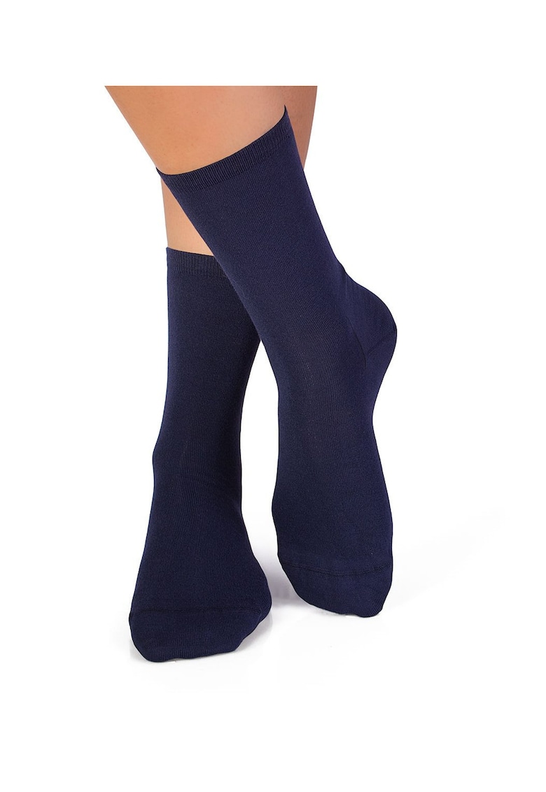 Sosete bambus BASIC Bleumarin