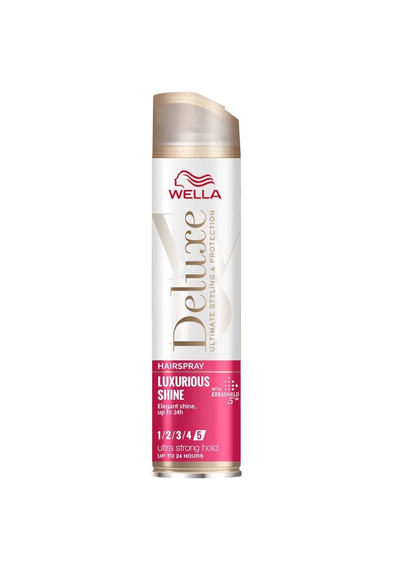 Fixativ pentru par  Deluxe Heat Styling cu fixare ultra puternica - 250 ml - Luxorious Shine
