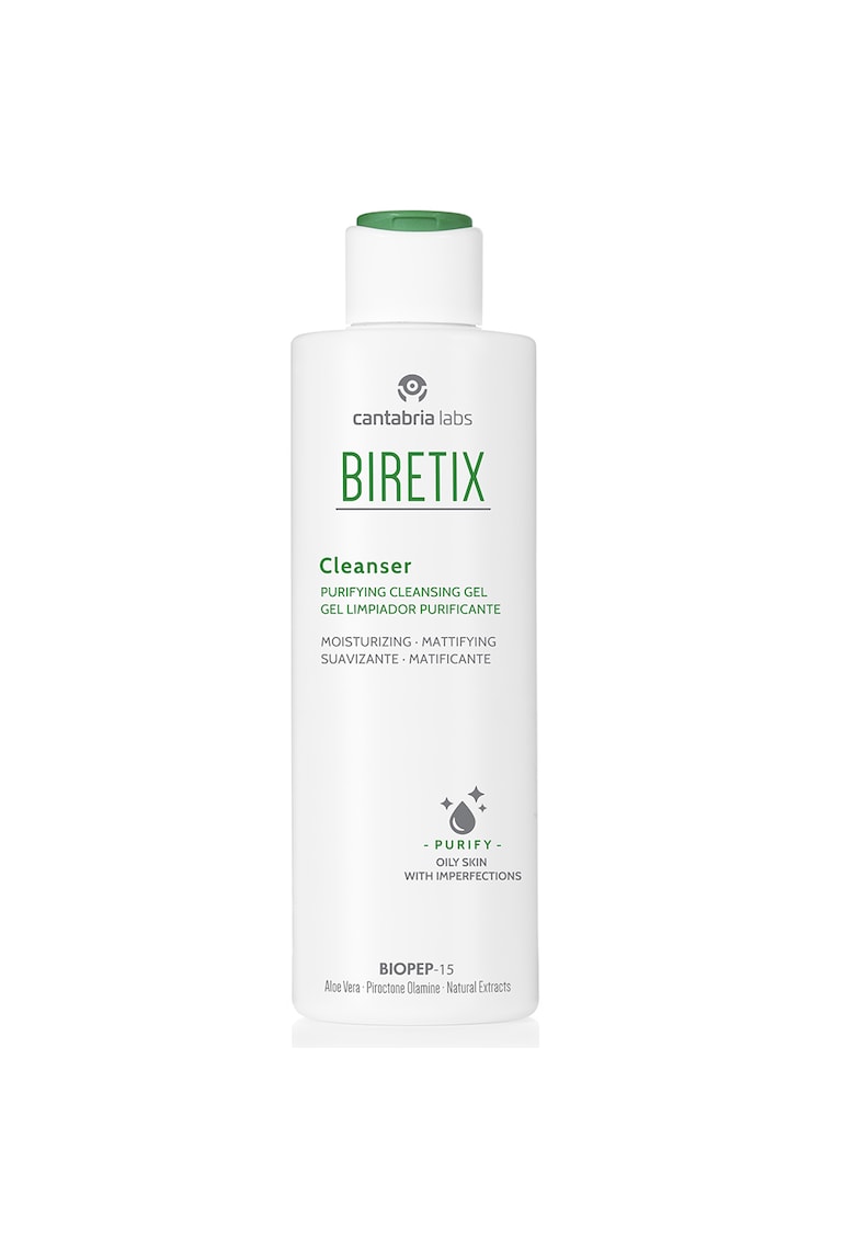 Gel de curatare Cantabria Biretix - pentru ten gras cu imperfectiuni - 200 ml