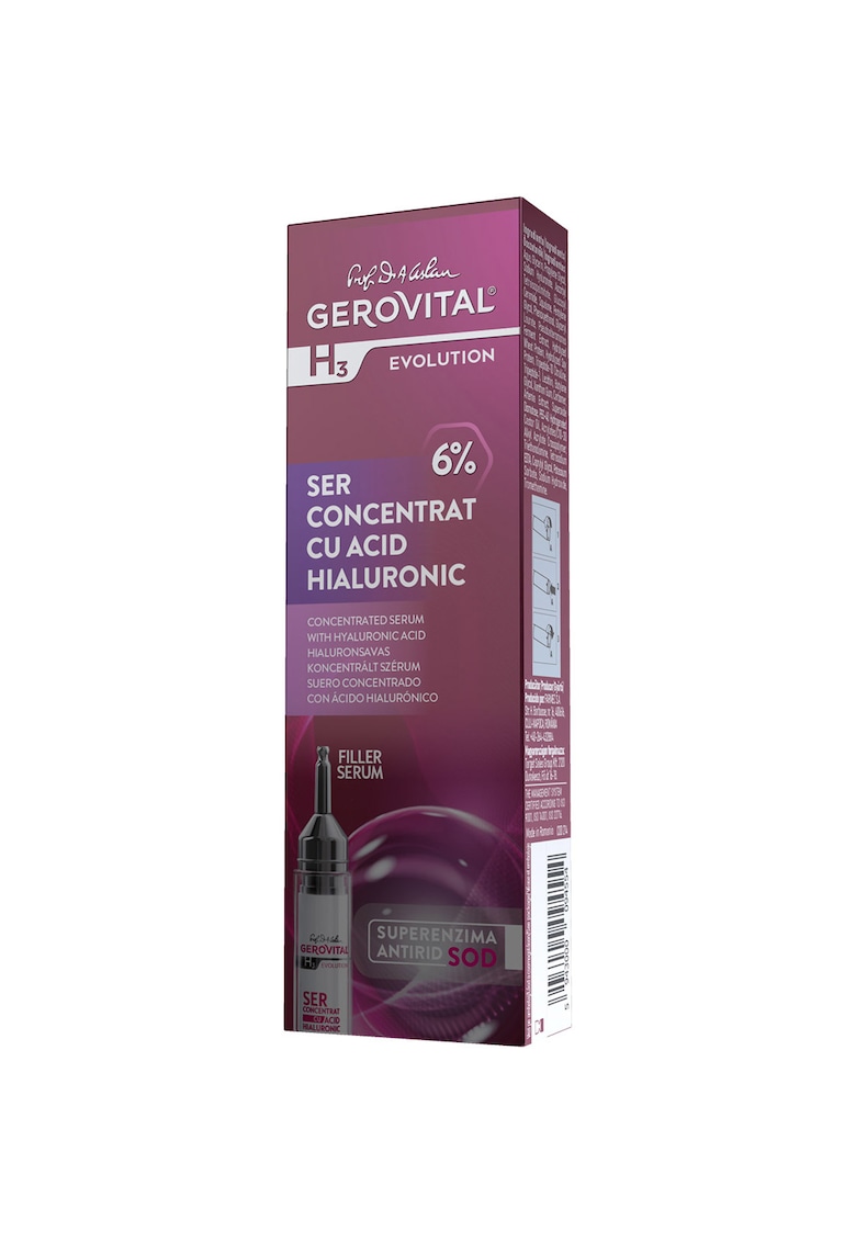 Ser  H3 Evolution cu acid hialuronic concentratie 6% - 10 ml