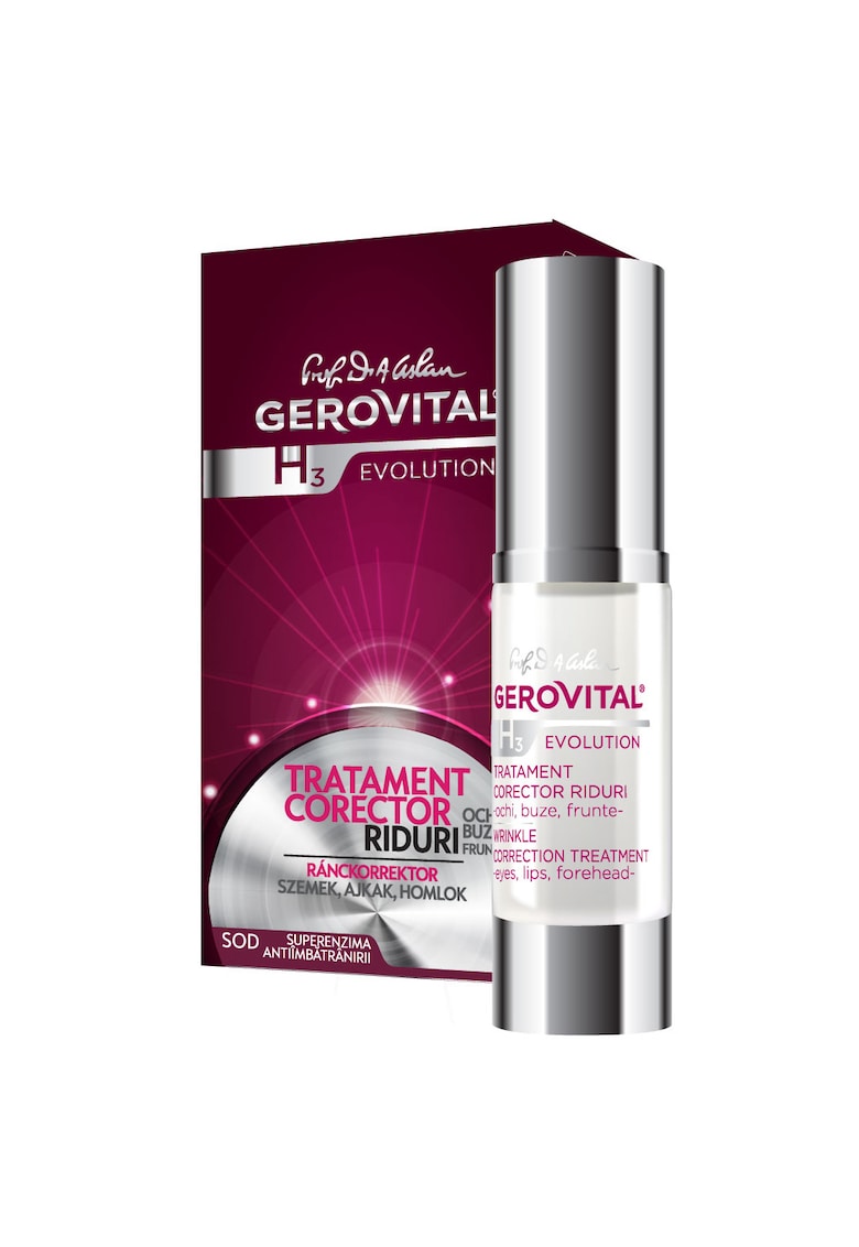Tratament corector pentru riduri  H3 Evolution - 15 ml