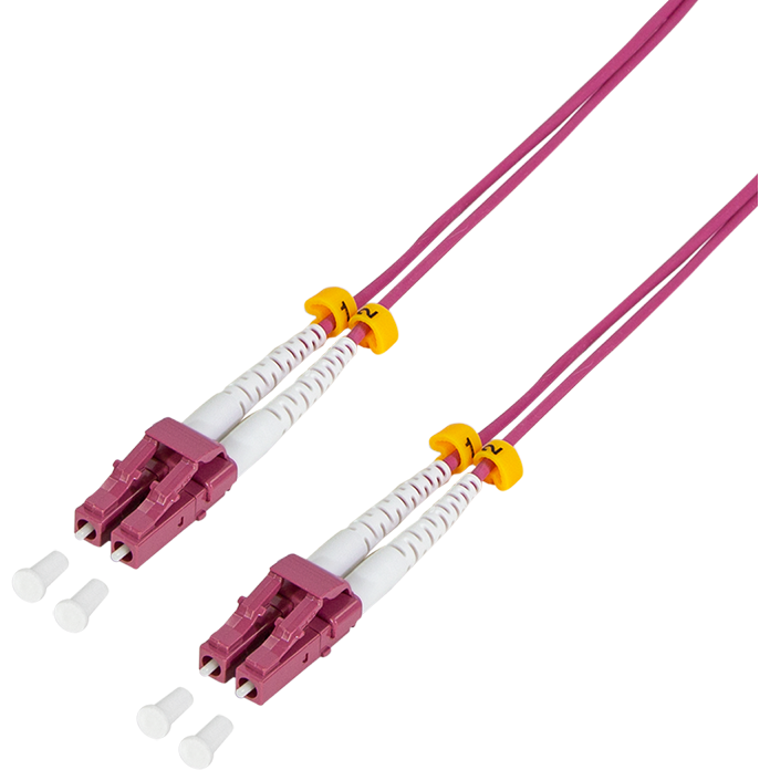 Cablu Fibra Optica LC-LC 3m Erika Purple