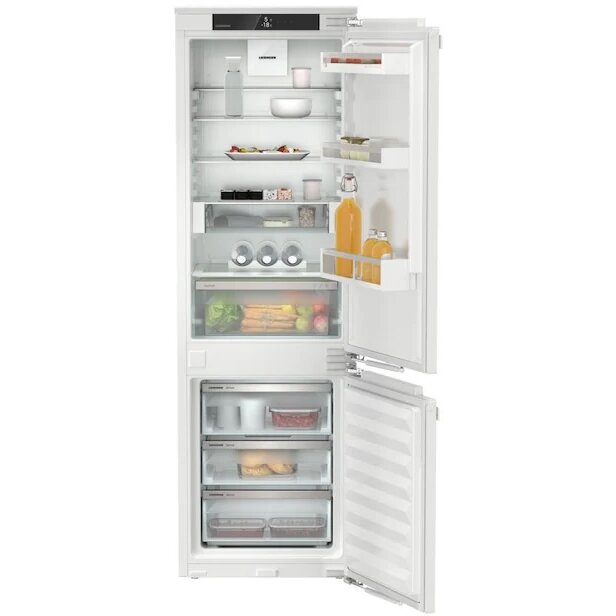 Combina Frigorifica Incorporabila ICNd 5123 253L H 178.8cm NoFrost DuoCooling EasyFresh  Clasa D Alb