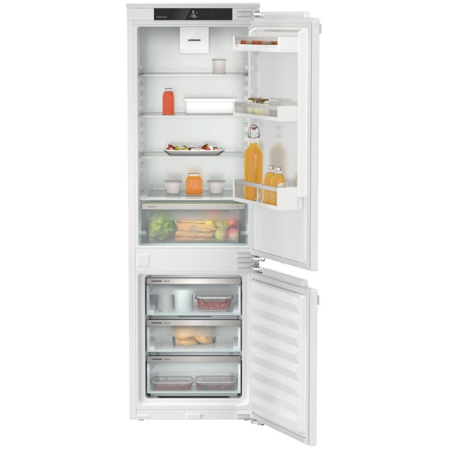 Combina Frigorifica Incorporabila ICNd 5103 34dB Easy Fresh No Frost Super Cool Clasa D Argintiu