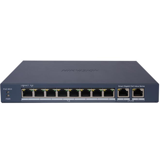 Switch Gigabit 8 Porturi 8XPOE Gri