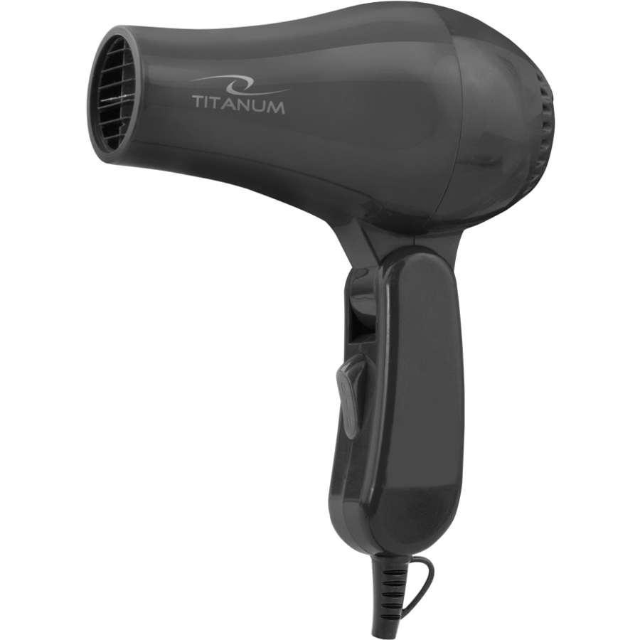 Uscator de Par pentru Voiaj Titanium TBH003K Pliabil 2 Viteze 750W Negru