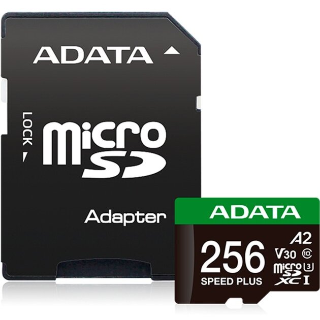 Card de Memorie 256GB microSDXC Clasa 10 + Adaptor SD