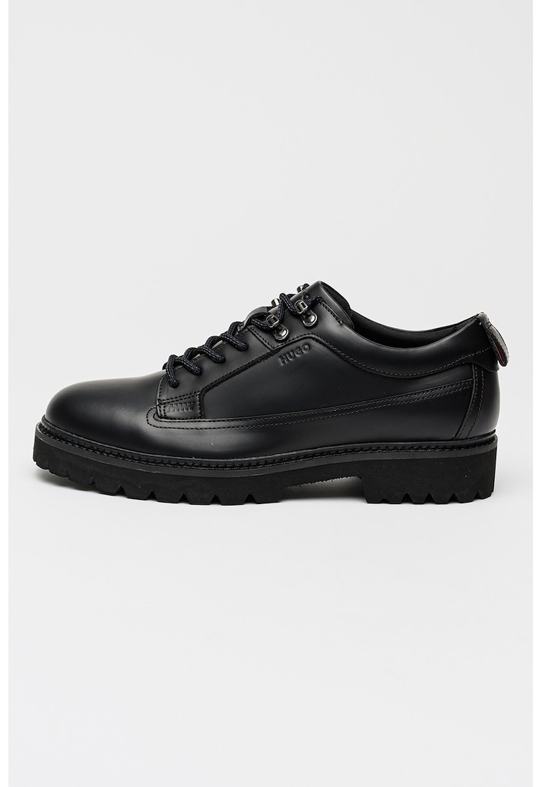 Pantofi casual din piele Draven - Negru